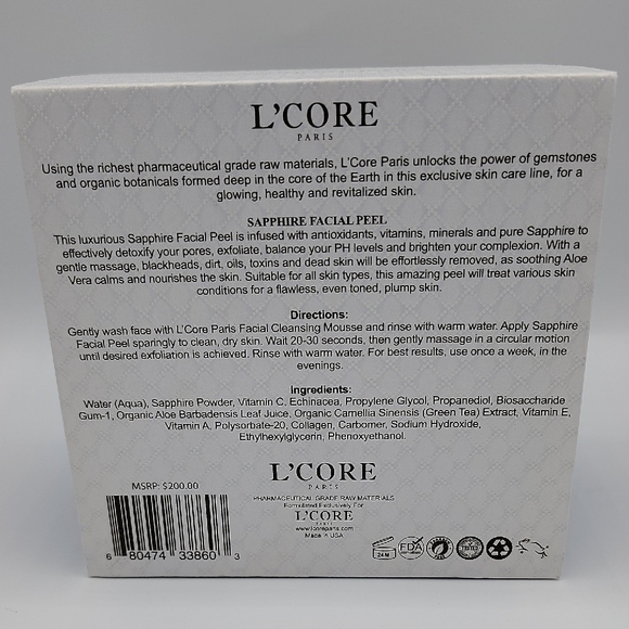 L'Core Paris Sapphire Facial Peel - Picture 3 of 3